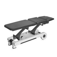 Civière électrique haut de gamme Naggura N Run 7 EVO Black Pack. Avec 7 sections et 2 moteurs.